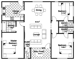 4 bedroom bungalow house design with floor plan. 24 Best Simple Four Bedroom Bungalow Floor Plan Ideas House Plans