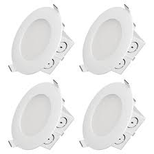Explore acuity brands' canless recessed lights for new construction or remodel projects. Torchstar Essential 4 92 Ultra Slim 3000k Remodel Ic Led Canless Recessed Lighting Kit Reviews Wayfair