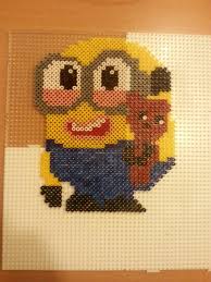 Minion Gemaakt Door Chayenne Bugelperlen Bugelbilder Bugel