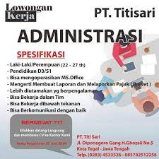 Apabila informasi yang kami sampaikan di situs ini bermanfaat bagi anda, silahkan anda bisa share artikel tersebut ke sosial media lainnya. Lowongan Kerja Pt Titisari Tegal Juni 2020