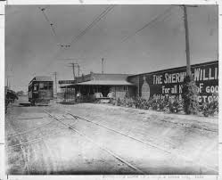 Interurban Depot On Abram Street At Center St Arlington Tx 1912 In 2020 Arlington Sherwin William Paint Still Image