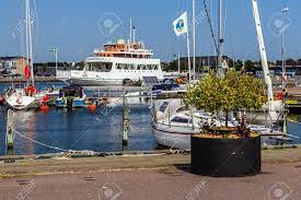 Oelandia) is the second largest swedish island and the smallest of the traditional provinces of sweden. Farjestaden Sweden August 7 2015 Scenes From The Marina In Farjestaden Ferry City On The Oland