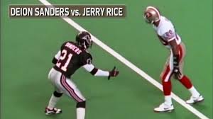 Choose from a curated selection of trending wallpaper galleries for your mobile and desktop screens. Jerry Rice Vs Deion Sanders Head To Head Highlights The Goat Vs Prime Time Nfl Usa Sports Video Dailymotion