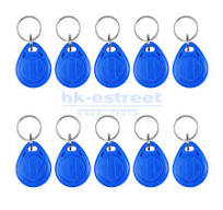 10pcs/20pcs 125KHZ RFID Proximity ID Card Token Tags Key Fobs Key Chain