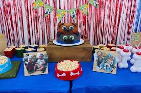 Puppy Dog Pals Birthday Look At That Cake 1st Birthday Parties Puppy Birthday 1st Birthday