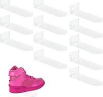 Amazon.com: IEEK 12 Pack Floating Shoe Display Shelf,Clear ...