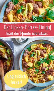 Dieser Linsen Porree Eintopf Lasst Die Pfunde Purzeln Rezept Porree Eintopf Porree Eintopf