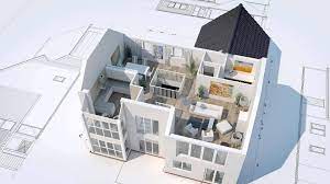 It's exterior architecture software for drawing scaled 2d plans of your home, in addition to 3d layout, decoration and interior architecture. 3d House Animation Architect House 3d Home Design Building Plan