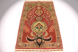 Hereke teppiche, geknüpft in der türkei oder in china, beeindrucken durch ihre farbenfrohen und gemusterten motive sowie ihre qualitativ hochwertig. Original Silk Carpet Hereke 67x56 Cm Rarity