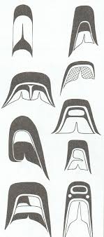 More Detailed Split U Design Elements Used In Westcoast Native Art Alaska Art Pacific Northwest Art Haida Art
