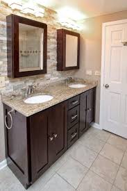 Maybe you would like to learn more about one of these? 53 Stunning Vintage Mid Century Living Room Decor Ideas Backsplash With Dark Cabinets Dark Wood Bathroom Bathroom Wall Cabinets