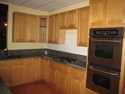 kitchen remodel with honey oak cabinets