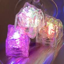 Ice Lite Cubes Light Up Your Drinks