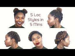 Check out our loc styles selection for the very best in unique or custom, handmade pieces from our shops. 5 Loc Styles In 5 Mins Youtube