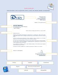 Su contenido suele ser formal, oficial y/o confidencial. Carta Comercial Worksheet