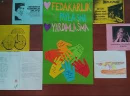 Degerler Egitimi Panosu Yardimlasma Ile Ilgili Gorsel Sonucu Egitim Resim Sinif