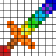 Get the pals holiday package here! Rainbow Minecraft Sword Perler Bead Pattern Bead Sprites Misc Fuse Bead Patterns