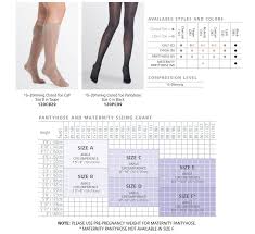 Measure the largest circumference around the calf. Sigvaris Size Charts And Guide Compression Stockings Socks And Hosiery