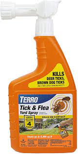 Amazon Com Terro T1240 Tick And Flea Yard Spray Orange Garden Outdoor