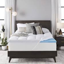 Many owners say that the one which. Amazon Com Sleep Innovations 4 Inch Dual Layer Gel Memory Foam Mattress Topper Enhanced Support Queen Home Kitchen