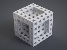 Cube With Holes 2 3d Print Model Print Models Cube 3d Printing