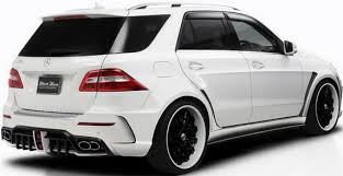 Autoblog Wald International Mercedes M Klase Black Bison