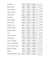 Michelles Mbellishments Favorite Copic Color Combos Blank