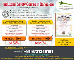 Register Industrial Safety Course Training In Bangalore Safety Courses Workplace Safety And Health Industrial Safety
