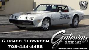6.6 liter v8 engine, shaker hood, th400 auto trans, burgandy the historyive always loved the 1981 nascar special edition for its uniqueness, rarity. 1981 Pontiac Firebird Trans Am Turbo Pace Car Official Nascar Daytona 500 For Sale Gateway Classic Cars 23352
