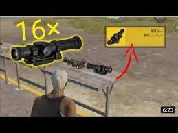 Pubg New 16x Scope Youtube