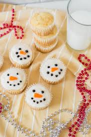 Sparkly Snowman Cupcake Recipe Easy Christmas Baking With Kids Recipe Easy Cupcake Recipes Christmas Baking Easy Cupcake Recipes