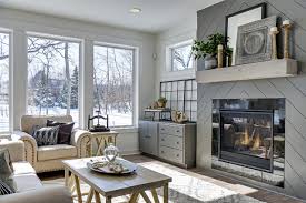 Maybe you would like to learn more about one of these? Chevron Shiplap Fireplace With Custom Wood Mantel Country Living Room Minneapolis By Cjc Interiors Houzz Au