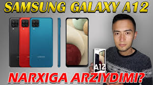 Samsung galaxy a12 android smartphone. Samsung Galaxy A12 Haqida Narxiga Arziydimi Samsung A12 Obzor Youtube