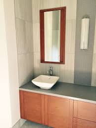 Before After A Striking And Unusual Contemporary Master Bath Remodel Designed Wood Interior Design Staining Wood Bath Remodel