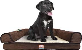 Our memory foam pet beds are ideal for older, larger or arthritic. Amazon Com Animal Planet Orthopedic Luxury Dog Bed Premium Memory Foam Pet Dog Sofa Bed Lounger With Washable Cover For Dogs Cats Large Brown Pet Supplies