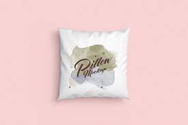 Download Square Pillow Mockups In Apparel Mockups On Yellow Images Creative Store
