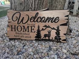 Carved Wood Signs Personalized Wood Sign Custom Wood Signs Etsy Carved Wood Signs Personalized Wood Signs Custom Wood Signs