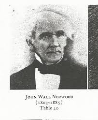 John Wall Norwood (1803-1885)