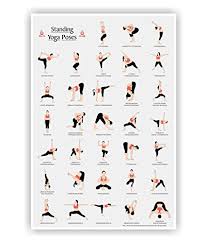 Robot Check Standing Yoga Yoga Postures Yoga Poster