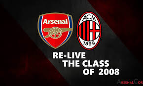 Arsenal take on ac milan tonight. Arsenal Vs Ac Milan 2008 Re Live The Classic