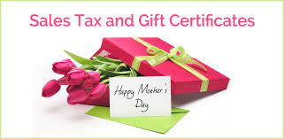 Rather than buying gifts you can't afford and spending the next weeks or months working to pay them off, consider the. Sales Tax And Gift Certificates Accuratetax Com