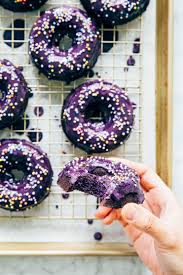 Roll each piece into a ball. Small Batch Baked Ube Mochi Donuts Hummingbird High