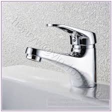 L17213 Deck Mounted Luxury Brass Material Silver Color 2 Models Only Cold Water Wash Basin Faucet Sink Mixer Taps Vessel Sinks Sink Faucets
