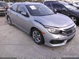 The honda civic was redesigned for the 2016 model year. Honda Civic Lx 2016 Silver 2 0l Vin 19xfc2f58ge069309 Free Car History