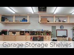 They can also be stacked, one under another on the same wall, and some can be suspended from. Wasted Space High Garage Storage Shelves 8 Steps With Pictures Instructables