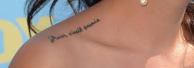 Latin For You Celebrity Tattoos