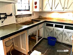 Shop concrete countertop forms & molds. Diy Kitchen Concrete Countertops Part One Farmhouse 1820