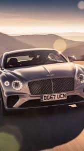 Downaload Bentley Continental Gt Luxury Car On Road 2018 Wallpaper For Screen 720x1280 Samsung Bentley Continental Gt Bentley Continental Car In The World