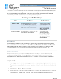 Backup policy template julie bozzi oregon 1. Backup Policy Template Julie Bozzi Oregon