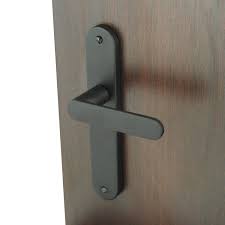 2 Poignees De Porte Meudon Sans Trou Aluminium 195 Mm Poignee De Porte Poignee De Porte Interieure Poignees